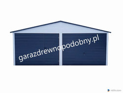 Garaż Blaszany Drewnopodobny 6x5 Zdjęcie nr 5