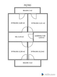 Dom na sprzedaz, 5-pokojowe, 136.84m² Zdjęcie nr 8